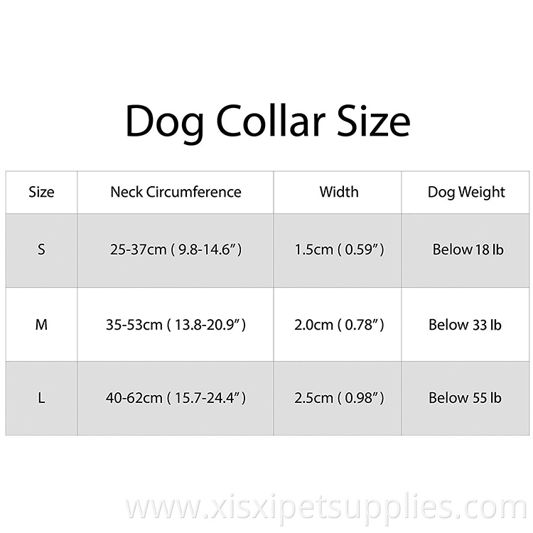 Adjustable Durable Padded Nylon Dog Collar for Small Medium and Large Dogs